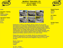 Tablet Screenshot of murphytrailers.ie
